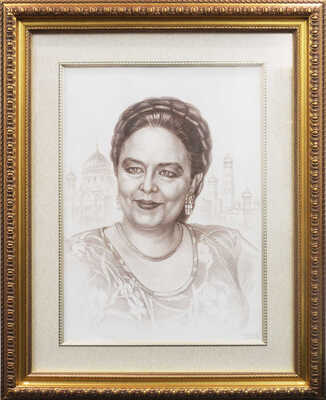 Шилов Александр Александрович. Портрет великой княгини Марии Владимировны Романовой